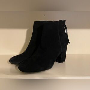 Steve Madden Cynthia Black Suede Boots - Size 10
